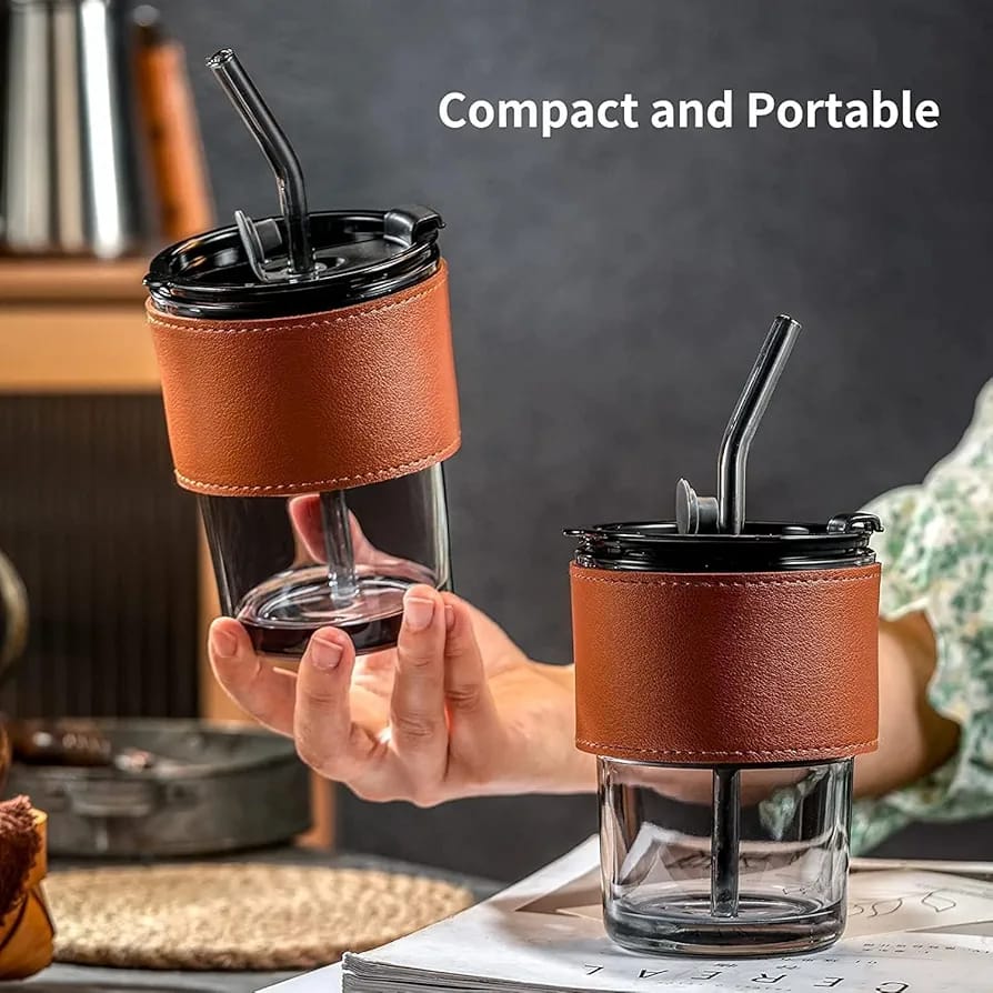 Glass non breakable tumbler with 150 ml capacity